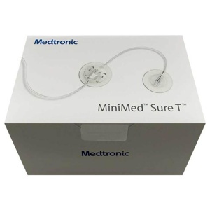 Minimed Sure-T 6 mm 45 cm Infusionsset, 10 St Infusionsset Produktbild