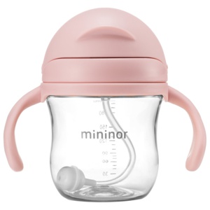 Mininor Sugerørskop Rosa - 1 stk. produktbillede