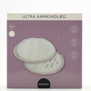Mininor Ultra ammeindlæg - hvid - 24 stk. produktbillede