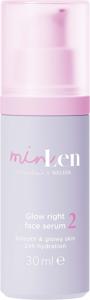 minLen Glow Right Face Serum 30 ml produkt bild