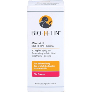MINOXIDIL BIO-H-TIN Pharma 20 mg/ml Spray Lsg. Produktbild