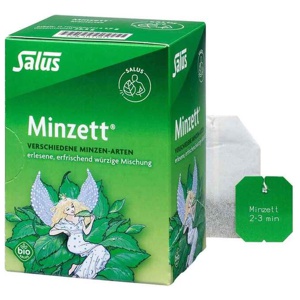 MINZETT Kräutertee Bio Salus Filterbeutel Produktbild