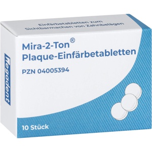 MIRA 2 Ton Plaque Einfärbe Tabletten Produktbild