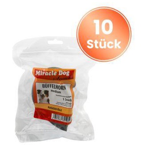 Miracle Dog Büffelhorn MEDI 10 Stück Produktbild