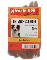 Miracle Dog Entenbrust Filet 9 x 250g Produktbild