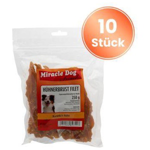 Miracle Dog Hühnerbrust Filet 10 x 250g Produktbild