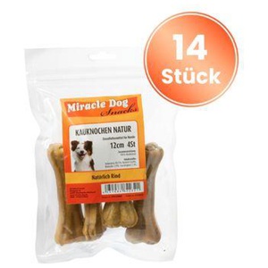 Miracle Dog Kauknochen gepresst 14 x 12cm 4St Produktbild