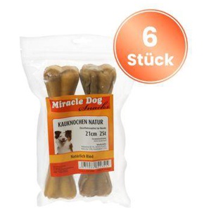 Miracle Dog Kauknochen gepresst 6 x 21cm 2St Produktbild