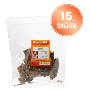 Miracle Dog Lunge getrocknet 15 x 200g Produktbild