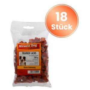 Miracle Dog Trainer Lachs 18 x 200g Produktbild