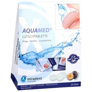 MIRADENT-Aquamed-Mundtrockenheit-Lutschtabletten Produktbild