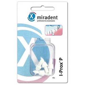 MIRADENT-Ersatz-Spitzbuersten-I-Prox-P-weiss-soft Produktbild