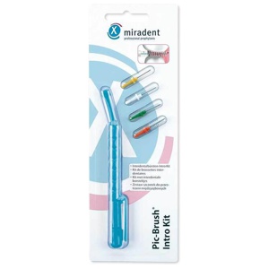 MIRADENT-Interd-Pic-Brush-Intro-Kit-1H-4B-blau Produktbild