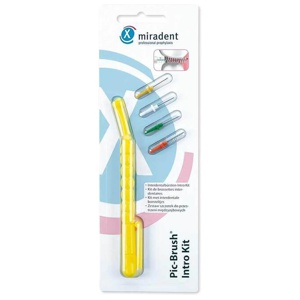 MIRADENT-Interd-Pic-Brush-Intro-Kit-1H-4B-gelb Produktbild