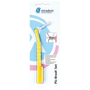 MIRADENT-Interd-Pic-Brush-Set-gelb Produktbild