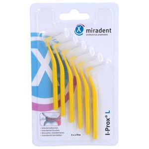MIRADENT-Interdentalbuerste-I-Prox-L-0-5-mm-gelb Produktbild
