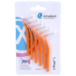 MIRADENT-Interdentalbuerste-I-Prox-L-0-8-mm-orange Produktbild