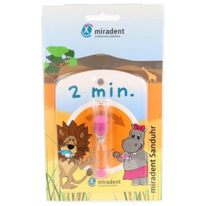 MIRADENT-Kinder-Zahnputzuhr-Sanduhr Produktbild