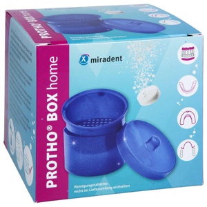 Miradent Protho Box Home blau Glitzer Produktbild