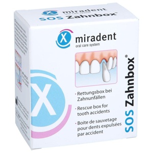 miradent SOS Zahnbox 1 St Lösung Produktbild