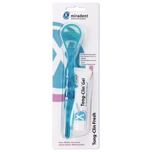 MIRADENT Tong-Clin fresh Zungenreinigungsset Produktbild