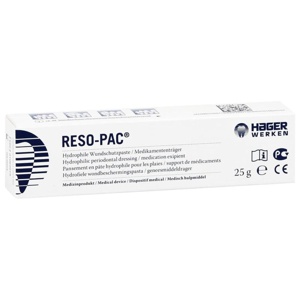 MIRADENT Zahnfleisch-Wundenschutz Reso-Pac 25 g Paste Produktbild