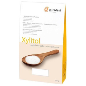 Miradent Zuckerersatz Xylitol Pulver, 350 g Pulver Produktbild