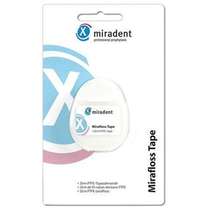 MIRAFLOSS Tape Zahnseide 20 m Box Produktbild