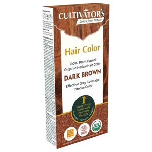 Miraz Organic Cultivators Hair Colors 1 stk Dark Brown produktbillede