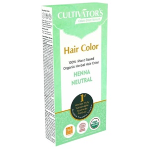 Miraz Organic Cultivators Hair Colors 1 stk Henna Neutral produktbillede