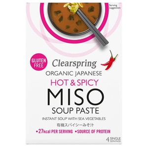 Misosoppa Hot & Spicy EKO 4x15g produkt bild