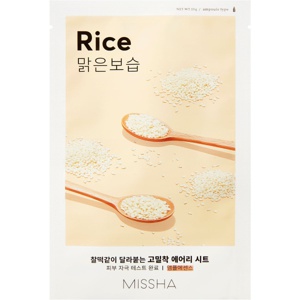 MISSHA Airy Fit Sheet Mask Rice 19 g produktbilde