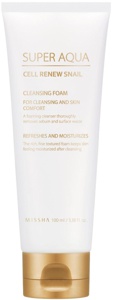 MISSHA Super Aqua Cell Renew Snail Cleansing Foam 100 ml produktbilde