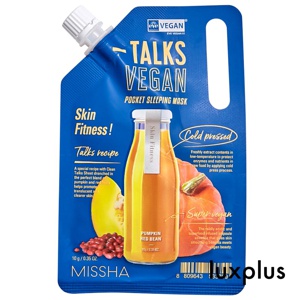 MISSHA Talks Vegan Squeeze Pocket Sleeping Mask produktbilde
