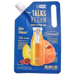 MISSHA Talks Vegan Squeeze Pocket Sleeping Mask [Skin Fitness] 10 g produkt bild