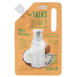 MISSHA - Talks Vegan Squeeze Pocket Sleeping Pack - 3 Types Mega Nutritious Produktbild