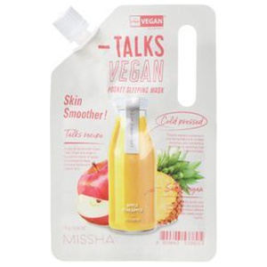 MISSHA - Talks Vegan Squeeze Pocket Sleeping Pack - 3 Types Skin Smoother Produktbild