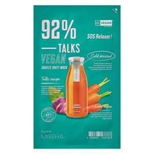 MISSHA Talks Vegan Squeeze Sheet Mask [Sos Relaxer] 27 g produkt bild