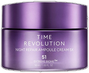 Missha - Time Revolution Night Repair Ampoule Cream 5x (50 ml.) produktbillede