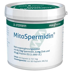 Mitospermidin Kapseln, 90 St Kapseln Produktbild