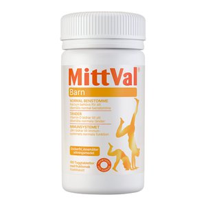 MittVal Barn 100 tuggtabletter produkt bild
