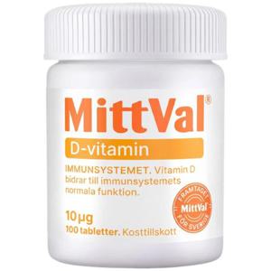 MittVal MittVal D-vitamin 100 st produkt bild