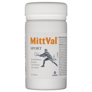 MittVal Sport 100 tabletter produkt bild