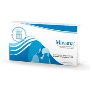 Miwana Næsedråber - 20 x 5 ml produktbillede