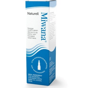Miwana Næsespray Naturel 30 ml produktbillede
