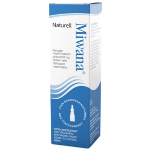 Miwana Nesespray 0,9% Naturell 30 ml produktbilde
