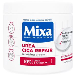 Mixa Urea Cica Repair Renewing Cream för torr, grov och sträv hud 400 ml produkt bild