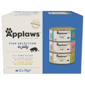 Applaws Selection in Jelly Multipack Fish 12x70 g produkt bild