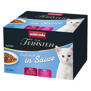 Mixpaket Animonda Vom Feinsten Kitten Raffinesse in Sauce Produktbild