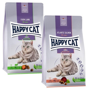 Mixpaket Happy Cat Senior 2 x 4 kg Produktbild